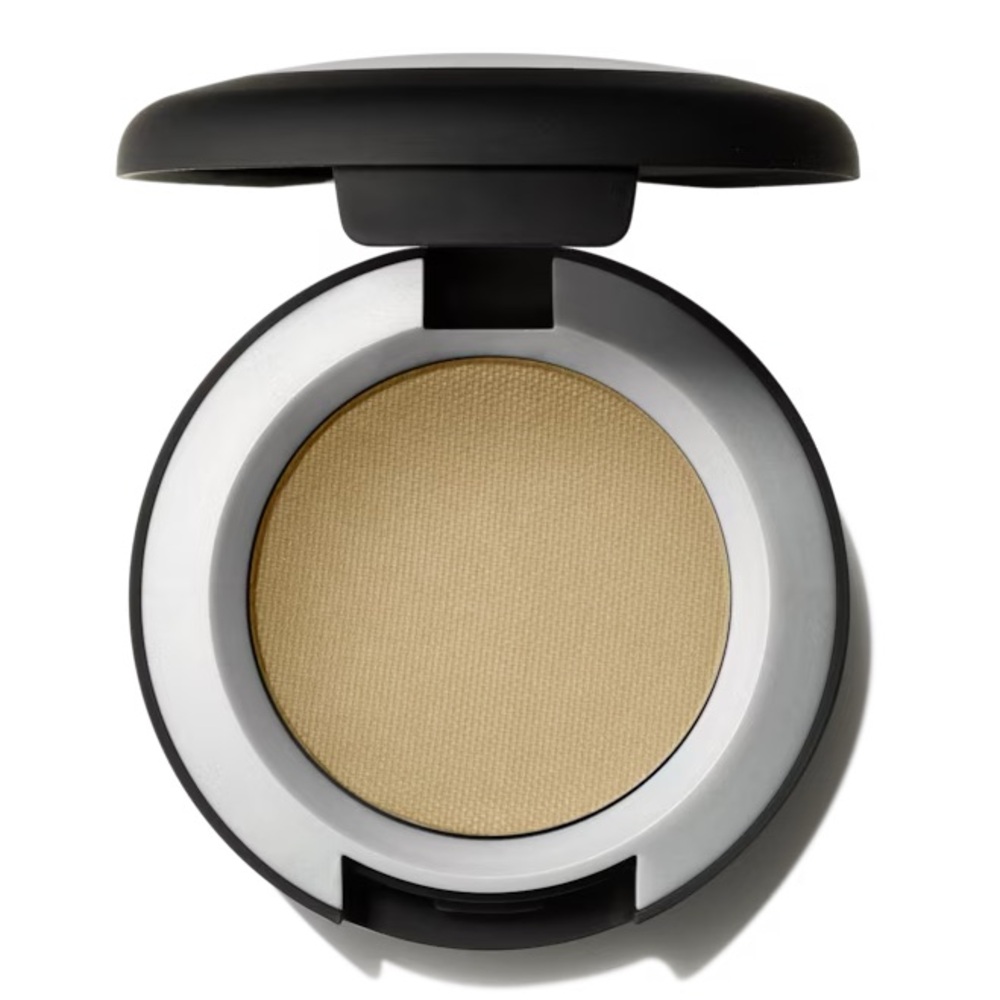 NEW MAC Cosmetics Powder Kiss Soft Matte Eyeshadow Per-Suede Me Pale Acid Green